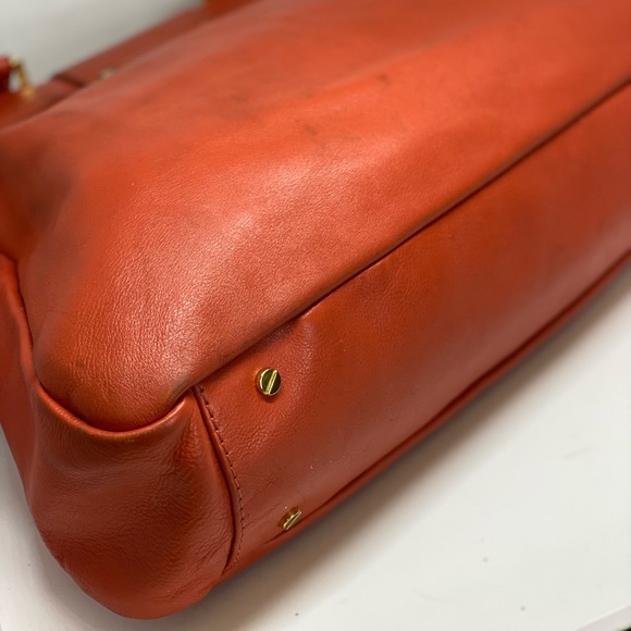 TORY BURCH Salmon Leather Tote - Picture 5 of 15